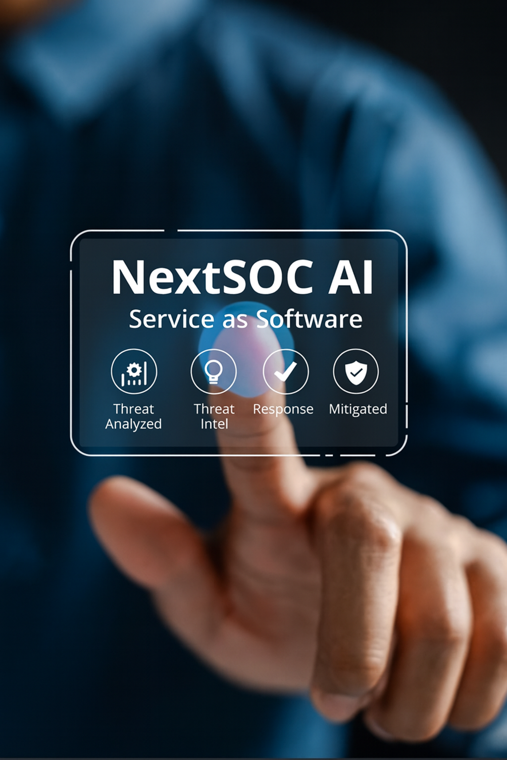 Service as Software diagram for NextSOC