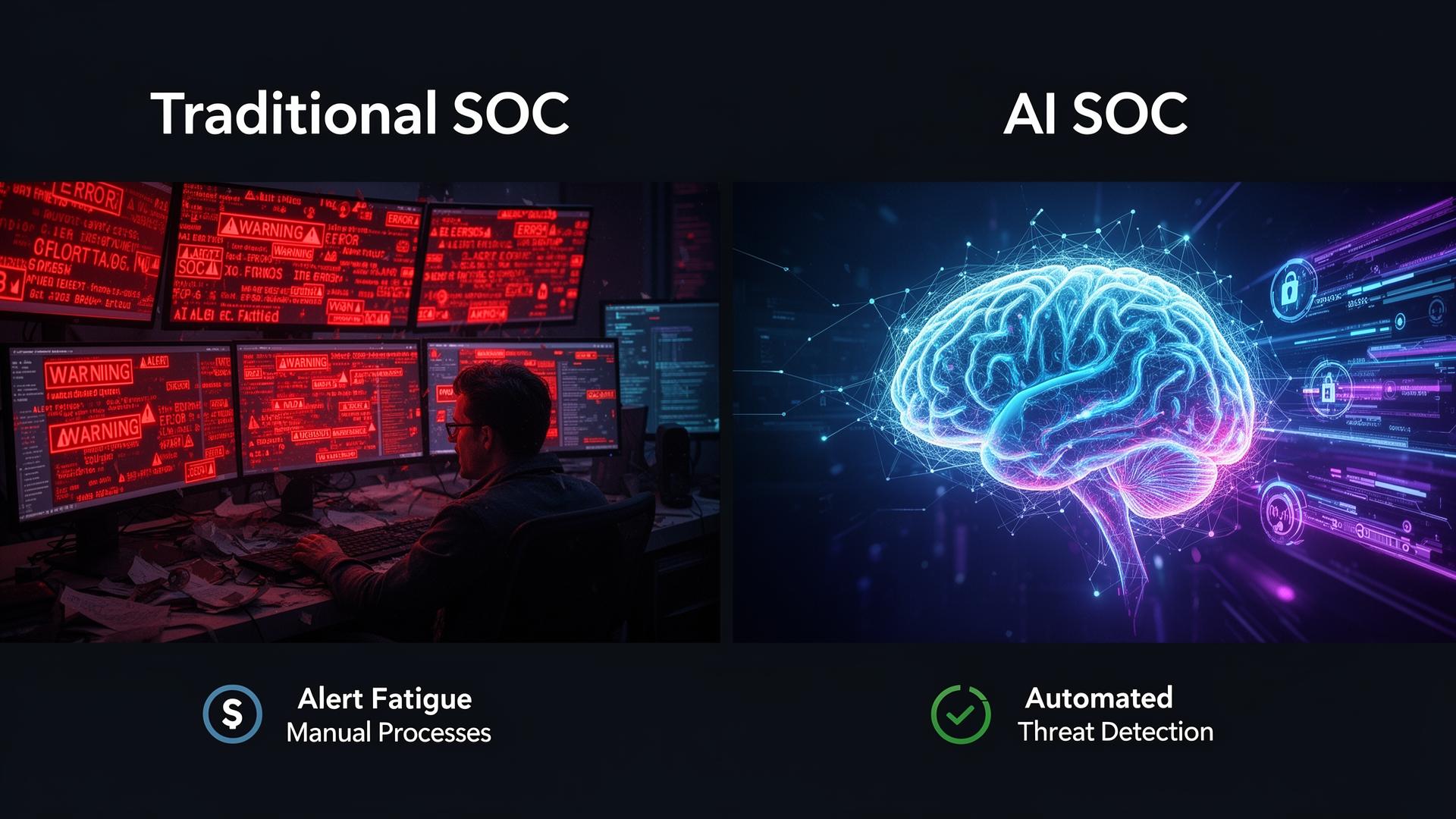 AI SOC Agents vs Traditional SOC Tools: What's the Difference?